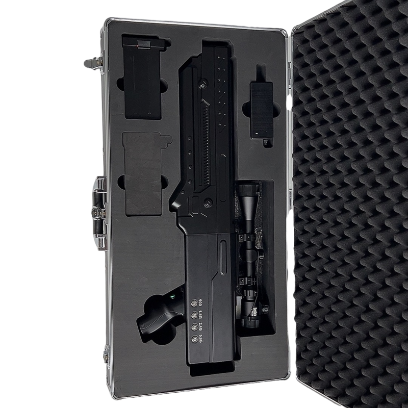  陈仓手持便携式枪型低空防御反制四通道B型